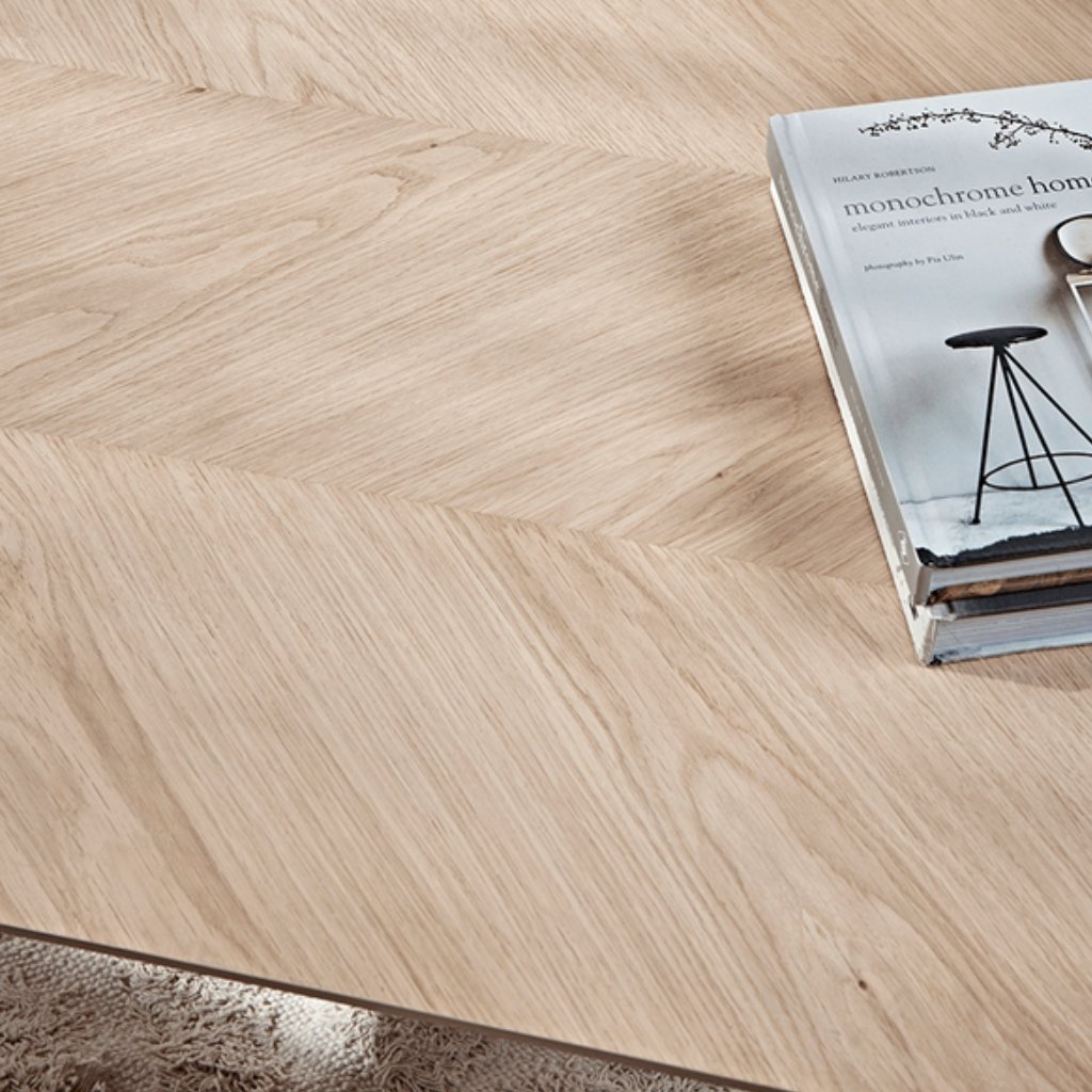 Sienna Premium Oak Wood Coffee Table - Image 3