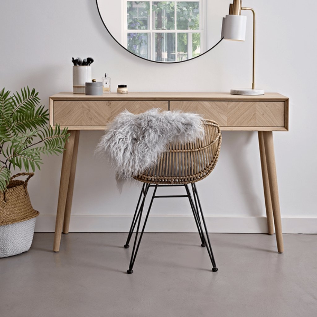 Sienna Premium Oak Wood Console Table #02 - Image 2