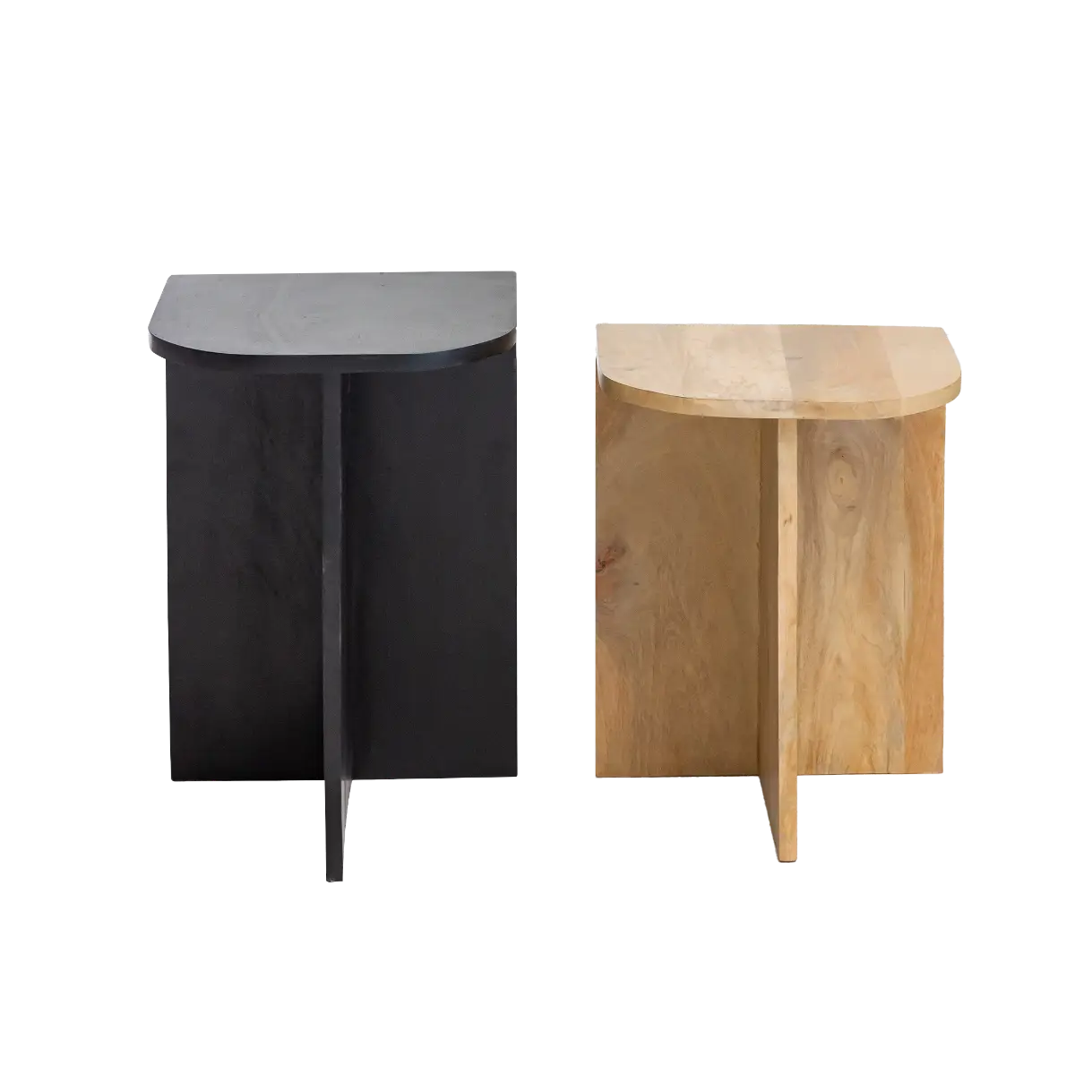 Albert Solid Wood Nesting Coffee Table Set - Image 8