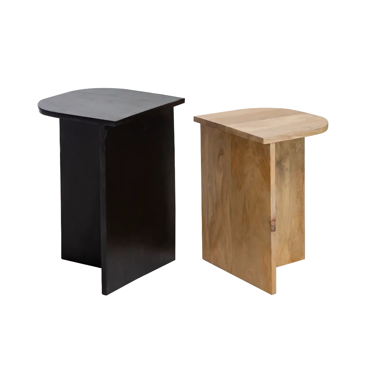 Albert Solid Wood Nesting Coffee Table Set - Image 5