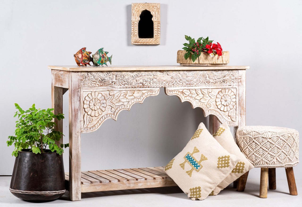 Jodhpur Traditional Carved Console - Image 4