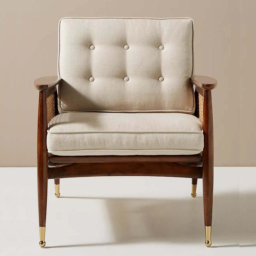 Mandor Premium Chandigarh Designed Cane Armchair - Image 3