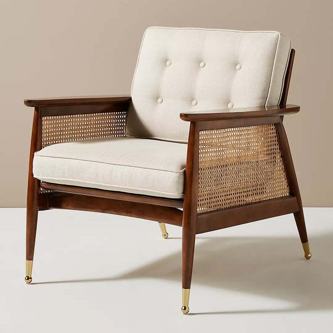 Mandor Premium Chandigarh Designed Cane Armchair - Image 2