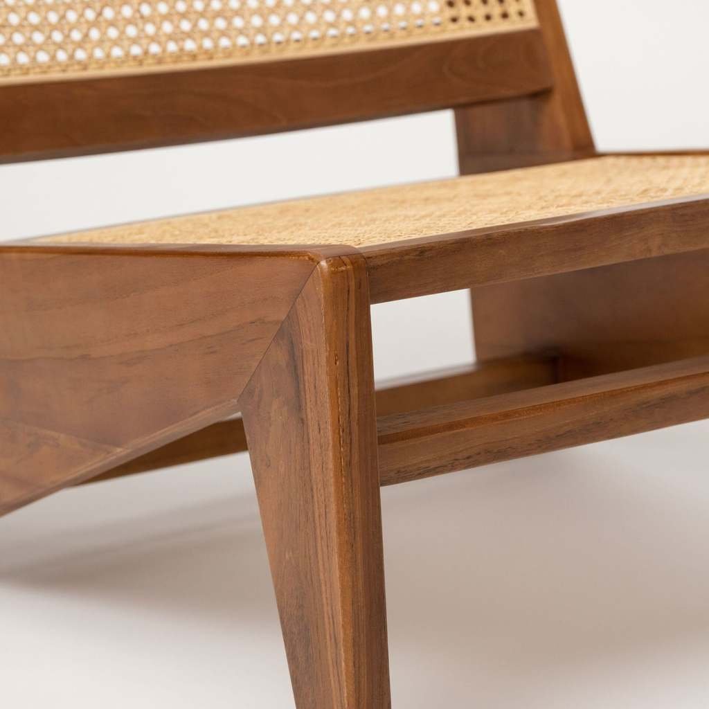 Mandor Premium Cane Lounge Chair - Image 3