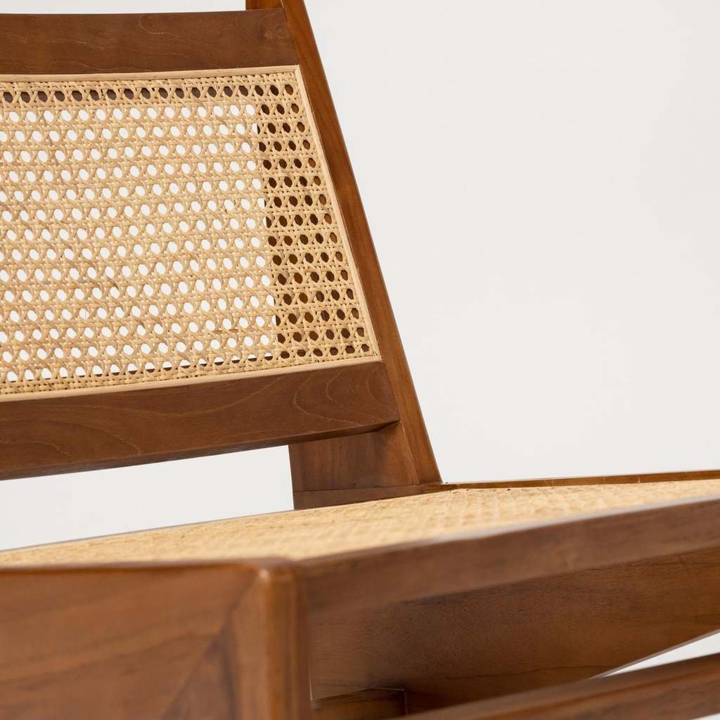 Mandor Premium Cane Lounge Chair - Image 4