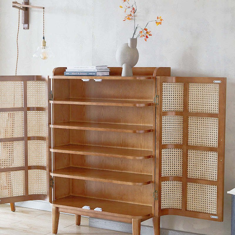 Mandor Premium Rattan Shoe Rack - Image 5