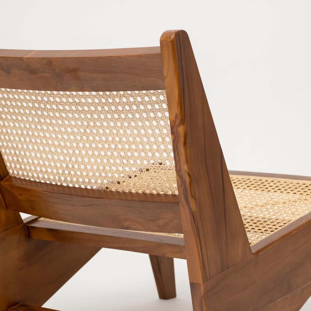 Mandor Premium Cane Lounge Chair - Image 5