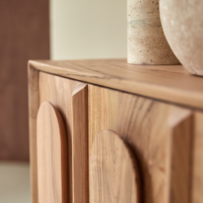 Cisco Solid Acacia Wood Sideboard #02 - Image 5