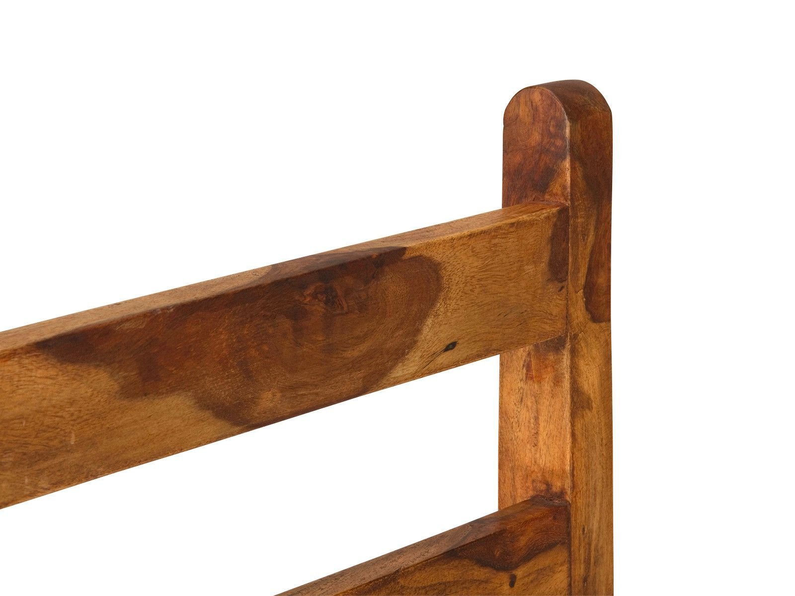 Rustic Set of 2 Solid Wood Chairs #08 - Image 6