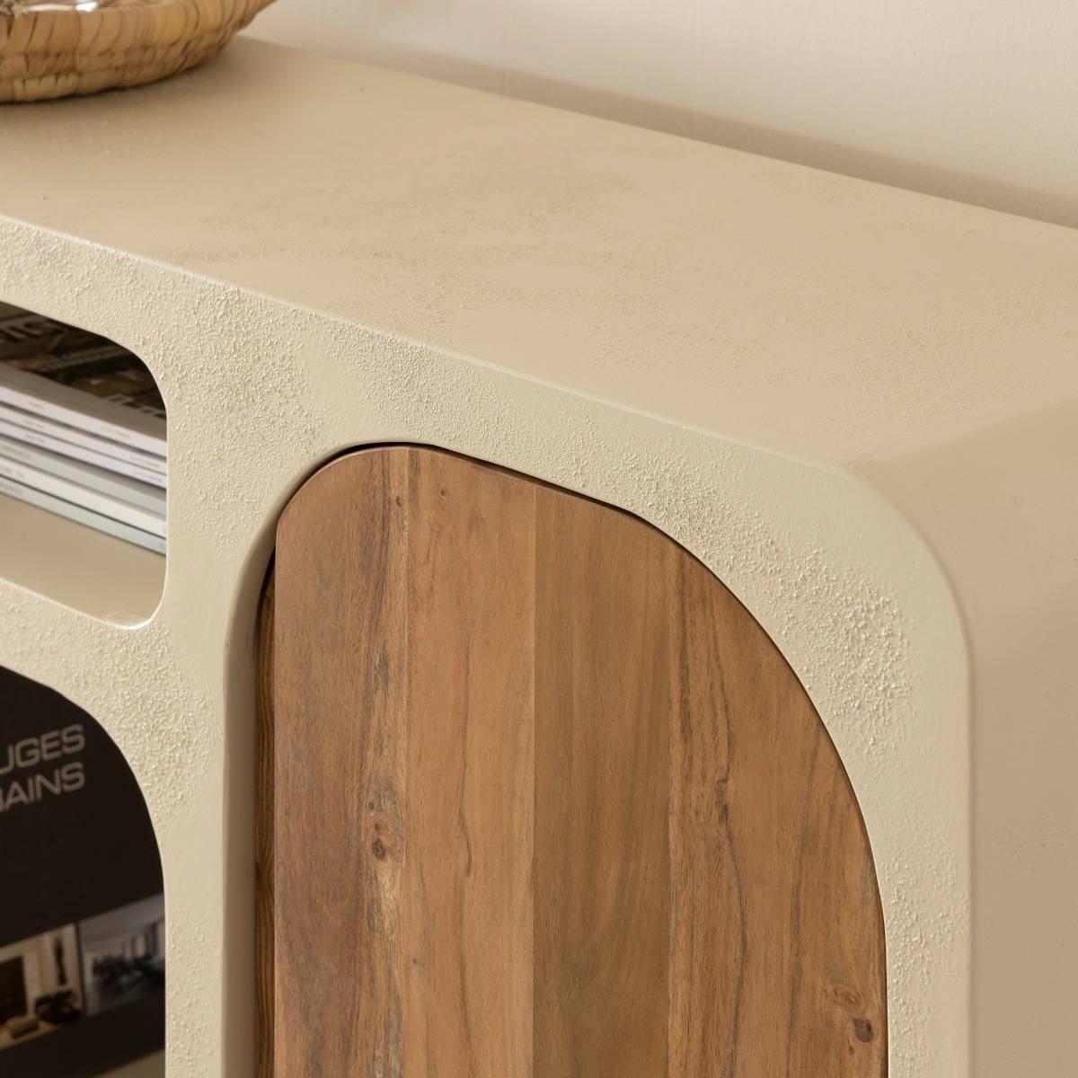 Fade Natural Solid Wood Sideboard - Image 4