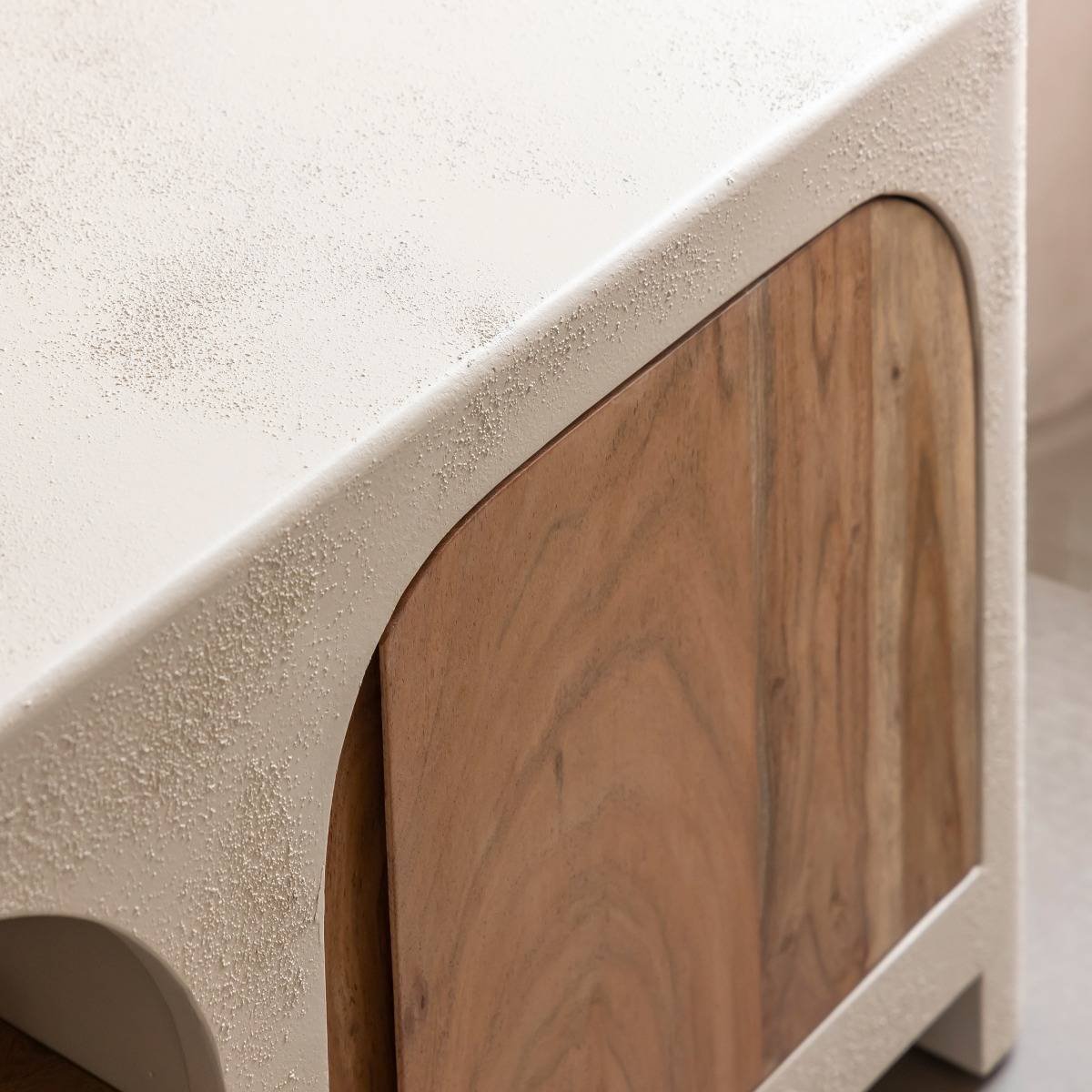 Fade Natural Solid Wood TV Unit - Image 7