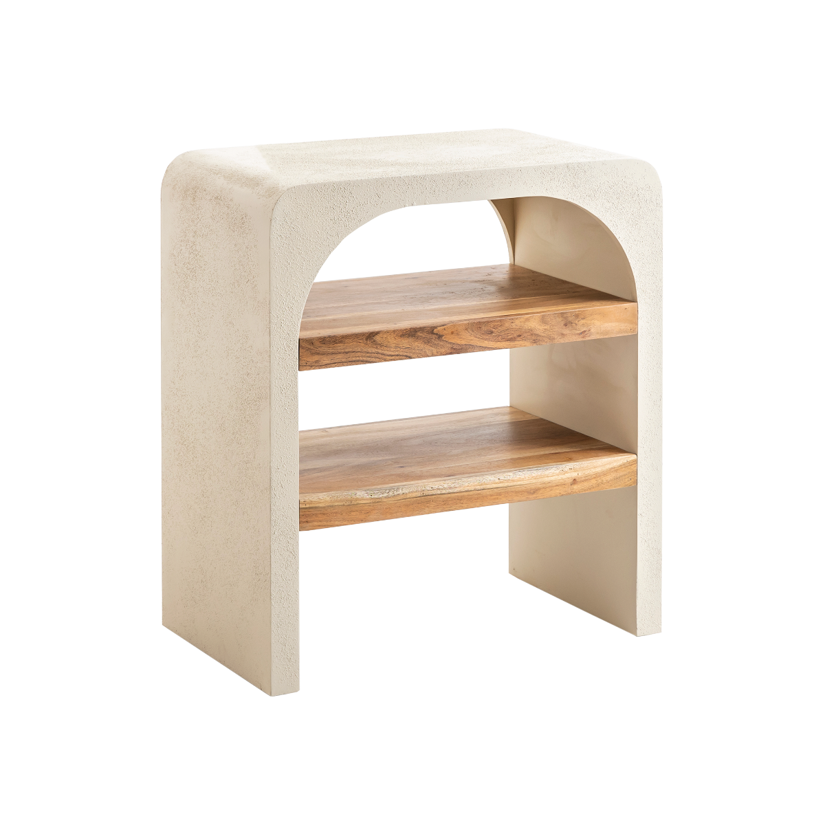 Fade Natural Solid Wood Small Vanity Unit - Image 2
