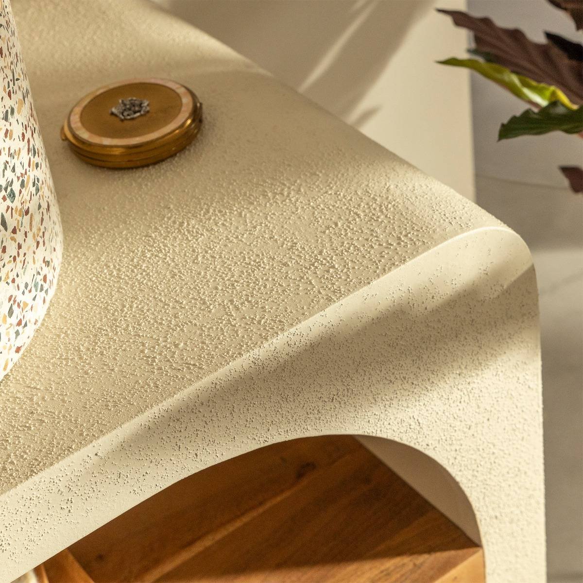 Fade Natural Solid Wood Small Vanity Unit - Image 7