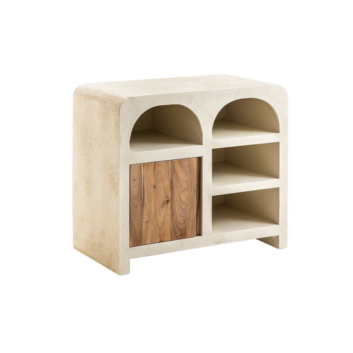Fade Natural Solid Wood Vanity Cabinet - Image 2