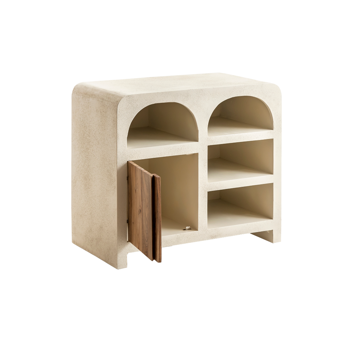 Fade Natural Solid Wood Vanity Cabinet - Image 4