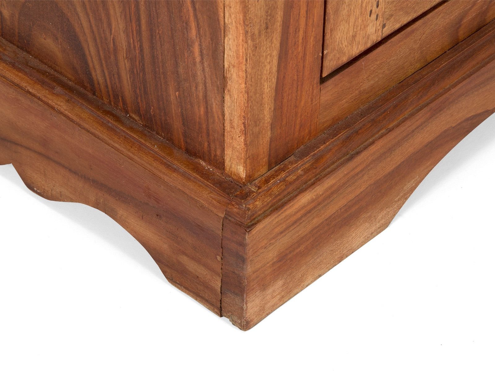 Rustic Solid Wood Wardrobe Cabinet - Image 6