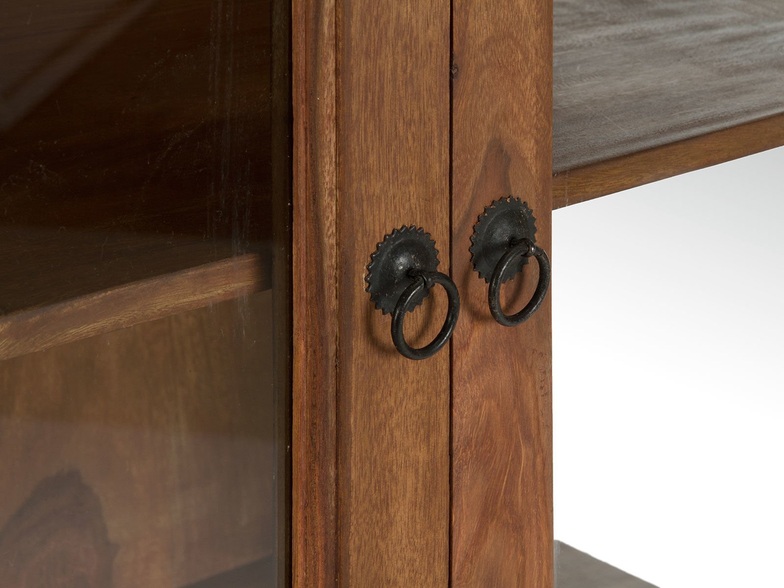 Rustic Solid Wood Display Cabinet #07 - Image 7